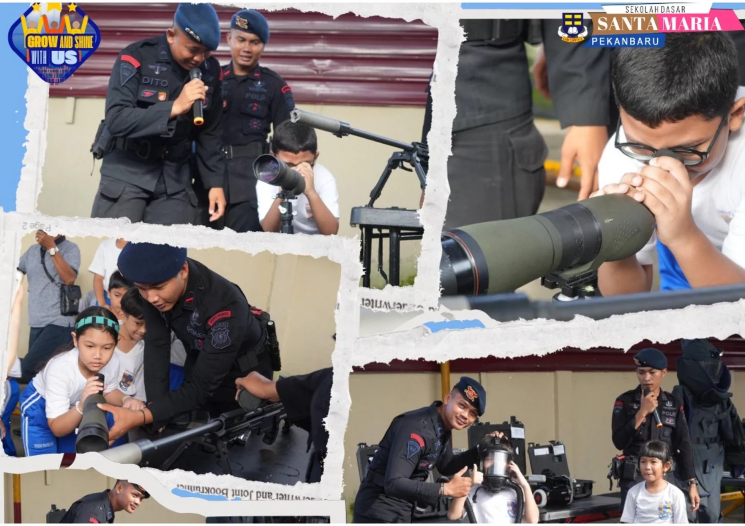 Visit to Police Mobile Brigade