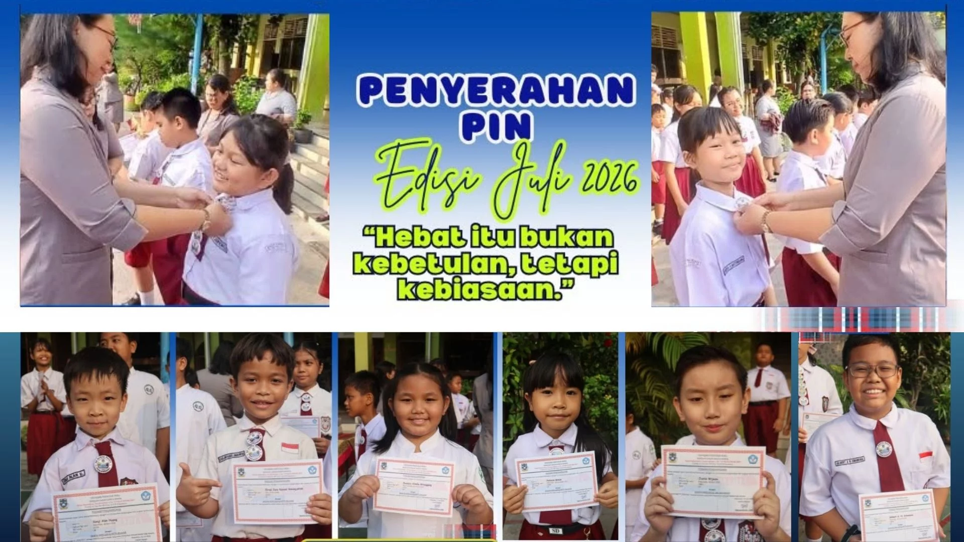 Celebrating Excellence and Discipline